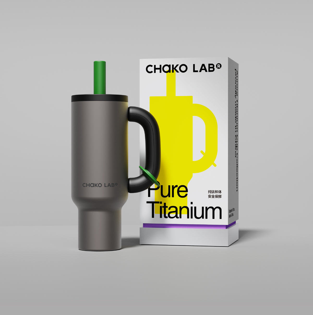 Chako Lab Bawang Titanium Cup (1100ml)